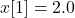 x[1]=2.0