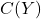 Rendered by QuickLaTeX.com C(Y)