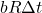 Rendered by QuickLaTeX.com bR\Delta t