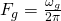 F_g=\frac{\omega_g}{2\pi}