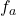 Rendered by QuickLaTeX.com f_a