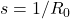 Rendered by QuickLaTeX.com s = 1/R_0