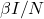Rendered by QuickLaTeX.com \beta I/N