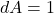 Rendered by QuickLaTeX.com dA=1