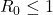 Rendered by QuickLaTeX.com R_0 \leq 1